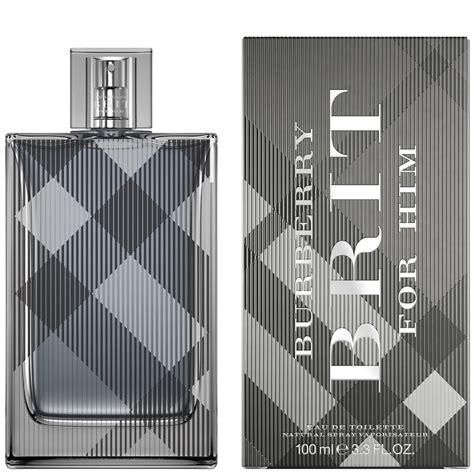 burberry brit 3.4oz men& 39|Burberry Brit for him 100ml.